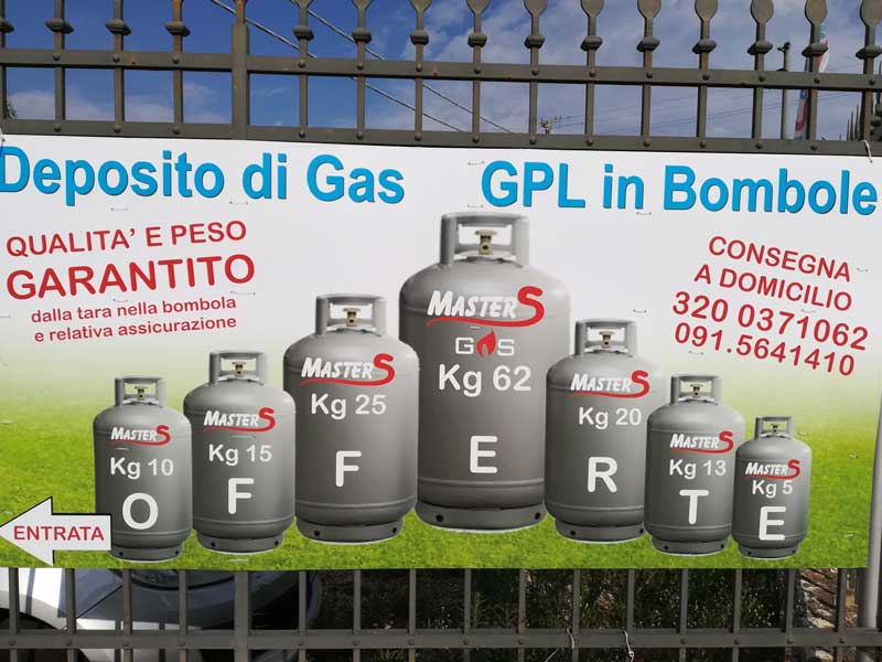 Bombole Gas Balestrate – Masters Gas